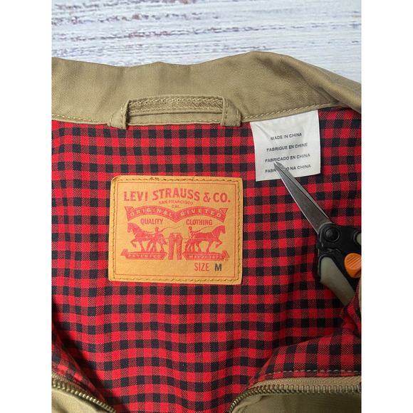 Women's Levi Strauss Cotton Zip Jacket - Picture 3 of 10
